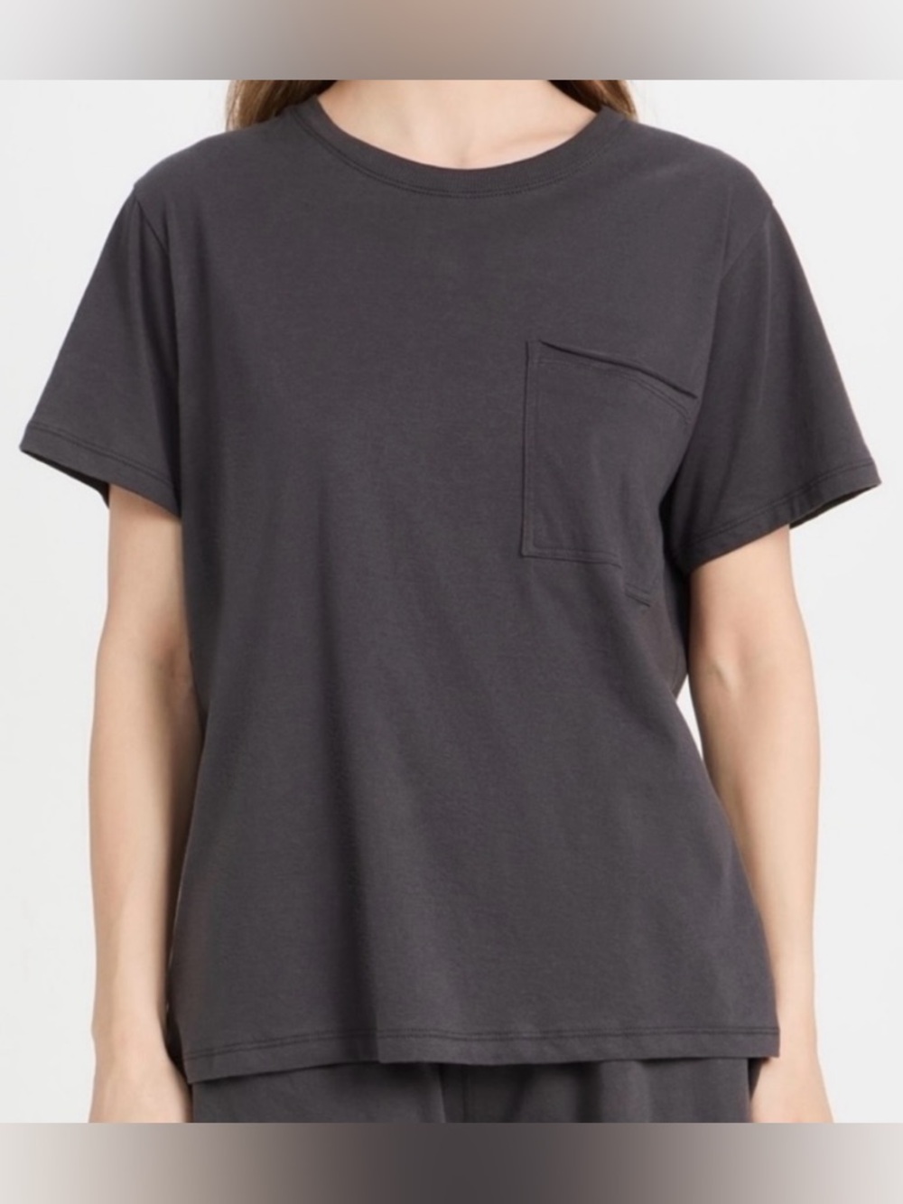 LUNYA Organic Pima Cotton Pocket T-Shirt Size XS